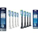 Cabezales de cepillo de dientes sónico de defensa de placa premium 4/8 para Philips Sonicare C3 Reino Unido
