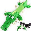 WOWBALA Large Squeaky Big Dog Toys : Indoor Plush Dog Chew Toys - Tough Tug of War Dog Toys - Interactive Puppy Toys for Small,Medium,Large Breed