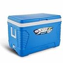 Asian Insulated Chiller Ice Box| Big Size for Travel Party Bar Ice Cubes, Cans | Cold Drinks | Medical Purpose | 62 Litre, Blue