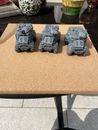 Three Hydra Tanks From Imperial Guard Astra Militarum 40k 30k Warhammer