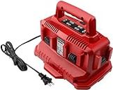 DMMNS M18 V18 Rapid Battery Charger 6-Ports,Replace for Milwaukee M18 Battery Charger 48-59-1804,Compatible with Milwaukee M18 14.4V-18V XC Battery 48-11-1850 48-11-1840 48-11-1815 48-11-1828