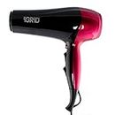 iGRiD Professional Hair Dryer- 2200w Red Edition with Detachable Nozzle, Unisex