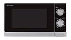 Sharp Home Appliances R-200INW micro-onde Comptoir Micro-ondes uniquement 20 L 800 W Argent