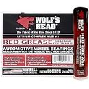 Wolf's Head Red Grease NLGI #2 (836-88301-91) 14 Oz Tube, Pack of 10