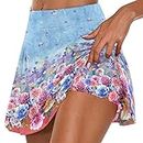 Generic Deal of The Day Clearance Women's Athletic Skorts Casual High Waisted Active Skirts with Shorts Running Workout Tennis Sport Bottoms Coupons and Discount Codes