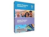 Adobe Photoshop Elements 2023 & Adobe Premiere Elements 2023 Upgrade | 1 Device | PC/Mac | Box Including Activation Code
