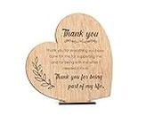 CONTRAXT Thank you Greeting Cards. Thank you gift card special gifts best friend birthday card female male women men friend friendship cards colleagues thank you plaque (Thank you)