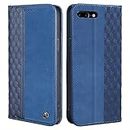 CXTCASE Case for iPhone 7 Plus/iPhone 8 Plus, Shockproof PU Leather Flip Folio Cover with Card Slots, Magnetic Wallet Case for iPhone 7 Plus/iPhone 8 Plus, Blue