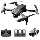 LS-XT6 RC Drone Mini Drone 6-Axis Gyro 3D Flip Headless Mode Altitude Hold 12mins Flight Time RC Qudcopter for Kids Adults VCXN