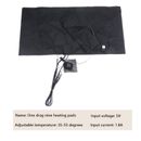 1set Heating Usb Non-Woven Fabric Pads Electric Heated Jacket Clothing Kit
