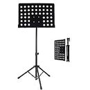 Corslet Notation Stand for Singers Music Stand for Notes Lyrics Foldable Violin Music Sheet Holder Adjustable Orchestral Conductor Music Sheet Stand for Singing Book Notes Notation Musical Instrument