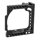 CAMVATE Camera Cage for Sony Alpha A6600/A6500 with Conversion 1/4"-20 Adapter Hole(Black) - 1380