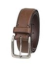 Columbia Men's Big & Tall Trinity 1 3/8 in. Feather Edge Belt, Brown, 48 (Extended Size)