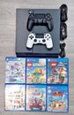 Sony PlayStation 4 PS4 with 6 games 500GB Black Console Gaming System CUH-1115A