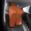 GiGi (G-1603 Memory Foam Car Neck Pillow Car Headrest,Head Pillow,Rest Pillow,Protect Neck (Brown)