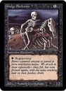 Magic MTG - Drudge Skeletons - Alpha - PLAYED - EN