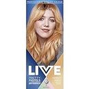Schwarzkopf LIVE Pretty Pastels Semi-permanent Peach Copper Hair Dye, Lasts Up To 8 Washes - Perfect Peach P122