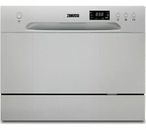 Zanussi ZDM17301SA Compact Dishwasher - Silver - Freestanding