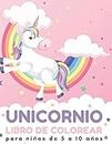Unicornio Libro de Colorear para Niños de 5 a 10 Años