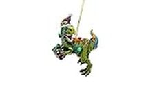 Dinosaur Christmas Tree Ornament T Rex Covered in Lights for Kids