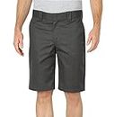 Dickies Men's 11 Inch Relaxed Fit Stretch Twill Work Short, Gravel Gray, 40