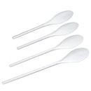 Chef Craft Select Plastic Spoon Set, 10-14.5 inch 4 Piece, White