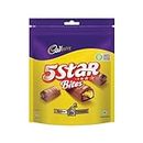 Cadbury 5 Star Chocolate Home Treats Chocolates Bars, 191.9 gram