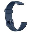 Tobfit Watch Strap Compatible with Inspire 2 (Watch Not Included), Removable Soft Belts for Fitbit Inspire 2 Wristband, Smartwatch Band for Men & Women (Navy Blue)