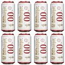 [Pack of 8] Bitburger Drive 0.00% Non-Alcoholic Beer, Germany Imported - 16.9 Fl Oz (Can Bottles)