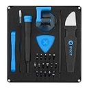 iFixit Essential Electronics Toolkit, Basic Tool-Set with 16 Precision bits (4 mm), Magnetic Screwdriver & Opening Tools for Electronic Devices