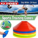 Fitness Exercise Sports Training Discs Markers Sport Cones Soccer Rugby 50 Pack