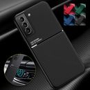 Magnetic Case For Samsung Galaxy S24 Ultra S23 S22 S21+ Shockproof Rubber Cover 