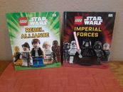 2 LEGO Star Wars hardcover books -  Rebel Alliance & Imperial Forces