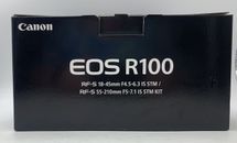 Canon EOS R100 Mirrorless Camera With RF-S 18-45mm Lens