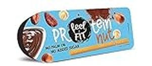 Feel FIT Protein Nut&Go, protein nut & mini breadsticks, protein cocoa & nut cream (17% protein) with bread sticks, protein snack with no added sugar and no palm oil 25 g