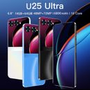 Nuevo Smartphone U25 Ultra 6.8" Android 13 4GB+64GB 4G Global Desbloqueado Teléfono Celular