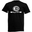 Elite Archery Bow Symbol Men's Black Tshirt Black Black M