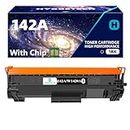 Hyggetech 142A Toner with Chip Compatible with HP 142A W1420A Toner for HP Laserjet MFP M140W HP Laserjet M110W M139W