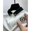 Luxury Brand Embroidered Short Sleeve POLO Shirt Men's 2023 Summer New Trend Youth Casual Paul Shirt
