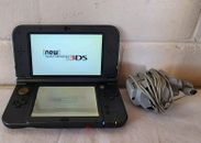 New Nintendo 3DS XL Console Black w/Charger 2014 PAL - [Tested & Working]