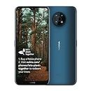 Nokia Smartphone G50 5G avec écran HD+ 6,8 Pouces, Android 11, 4 Go de RAM/64 Go de ROM, Batterie 5000 mAh, Triple caméra 48 MP, Charge Rapide 18 W, stabilisation vidéo Selfie – Bleu