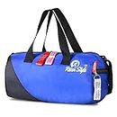 Risen Style Unisex Duffle Bag Gym Bag Workout Duffle Athletic Duffle Bag Gender-Neutral Gym Bag (Color : Blue_D3_02)