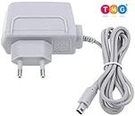 TMG®3DS Charger, AC Adapter Charger Home Travel Charger Wall Plug Power Adapter (100-240 v) for Nintendo New 3DS XL New 3DS 3DS XL 3DS(Grey)