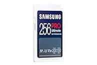 Samsung PRO Ultimate SD Card 256GB UHS-I U3 Full HD & 4K UHD 200MB/s Read 130MB/s Write Memory Card for Camera PC Drone or Action Cam MB-SY256S/WW