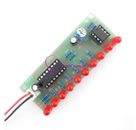 NE555+CD4017 LED Light Water DIY Kits Electronic suite Water lamp module Red NEW