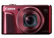 Canon PowerShot SX720 HS 20.3MP Compact Digital Camera - Red W/ Charger-Card