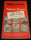 WOLF ELECTRIC TOOLS LIMITED 1950s DIY MANUAL THINGS TO MAKE FOR HOME