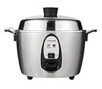 Tatung – TAC-06KN(UL) – 6 Cup Multi-Functional Stainless Steel Rice Cooker – Silver