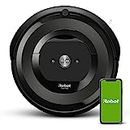 iRobot Roomba E5 (5150) Robot Vacuum - Wi-Fi Connected, Compatible with Alexa, Ideal for Pet Hair, Carpets, Hard, Self-Charging Robotic Vacuum, Black