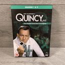 Quincy M.E : Seasons 1 & 2 DVD Box Set - Jack Klugman - 6-Disc Set